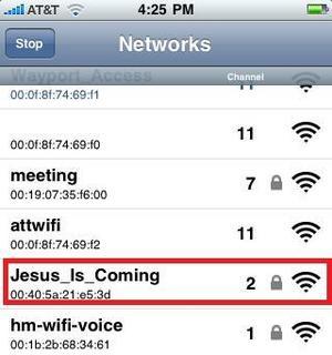 Dime el nombre de tu WiFi y te diré quién eres